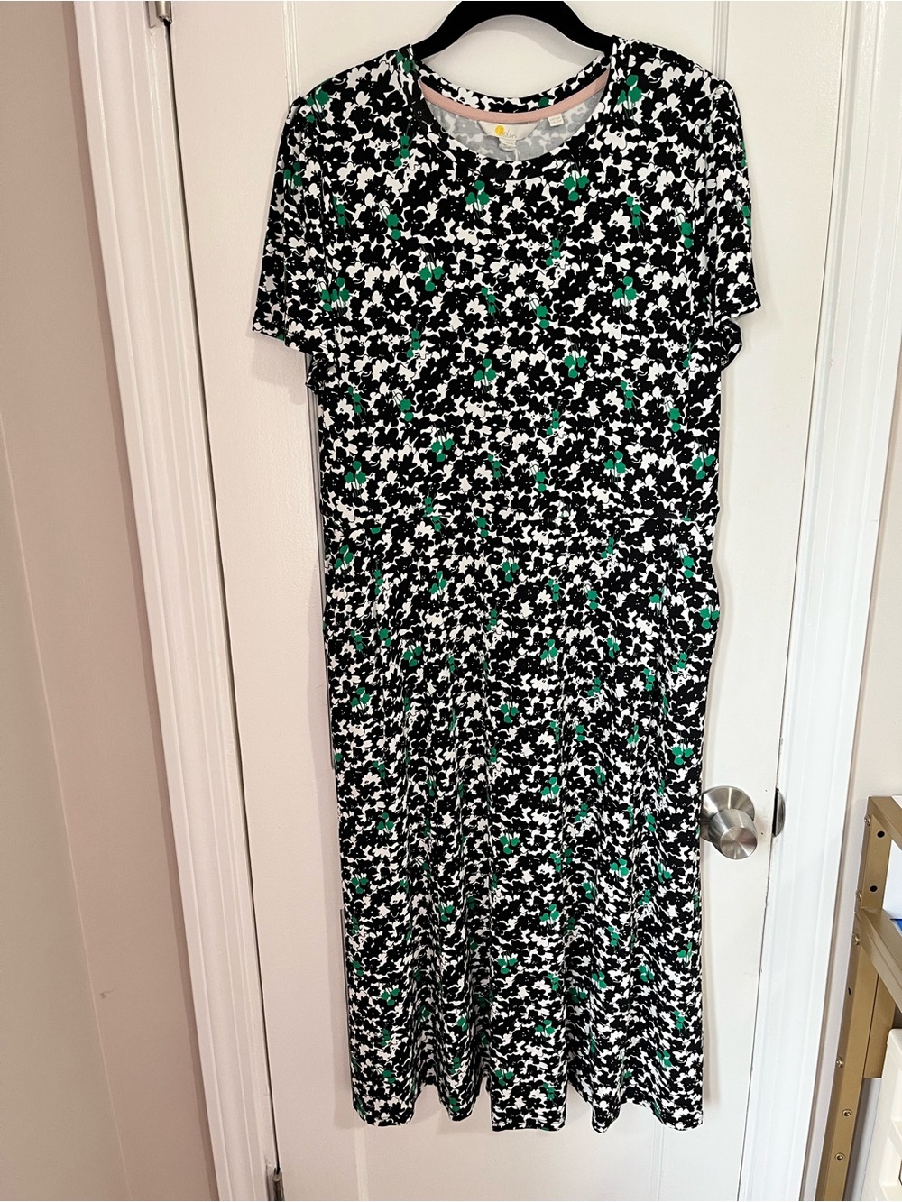 NWT Boden Floral-Print Midi Dress